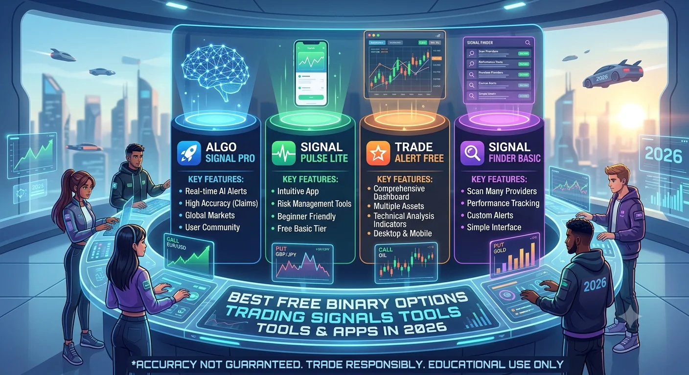 Best Free Binary Options Trading Signals Tools and Apps in 2026