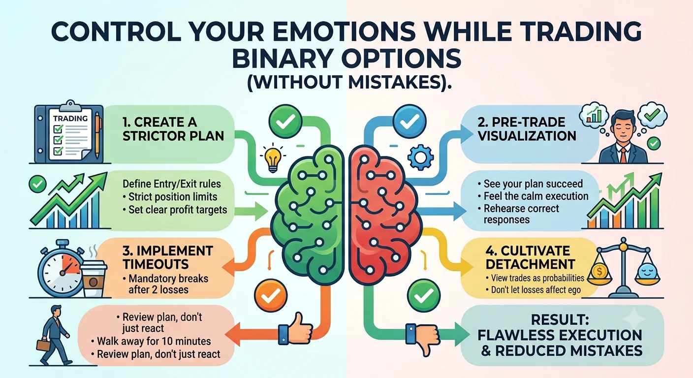 How to Control Your Emotions While Trading Binary Options Without Making Mistakes