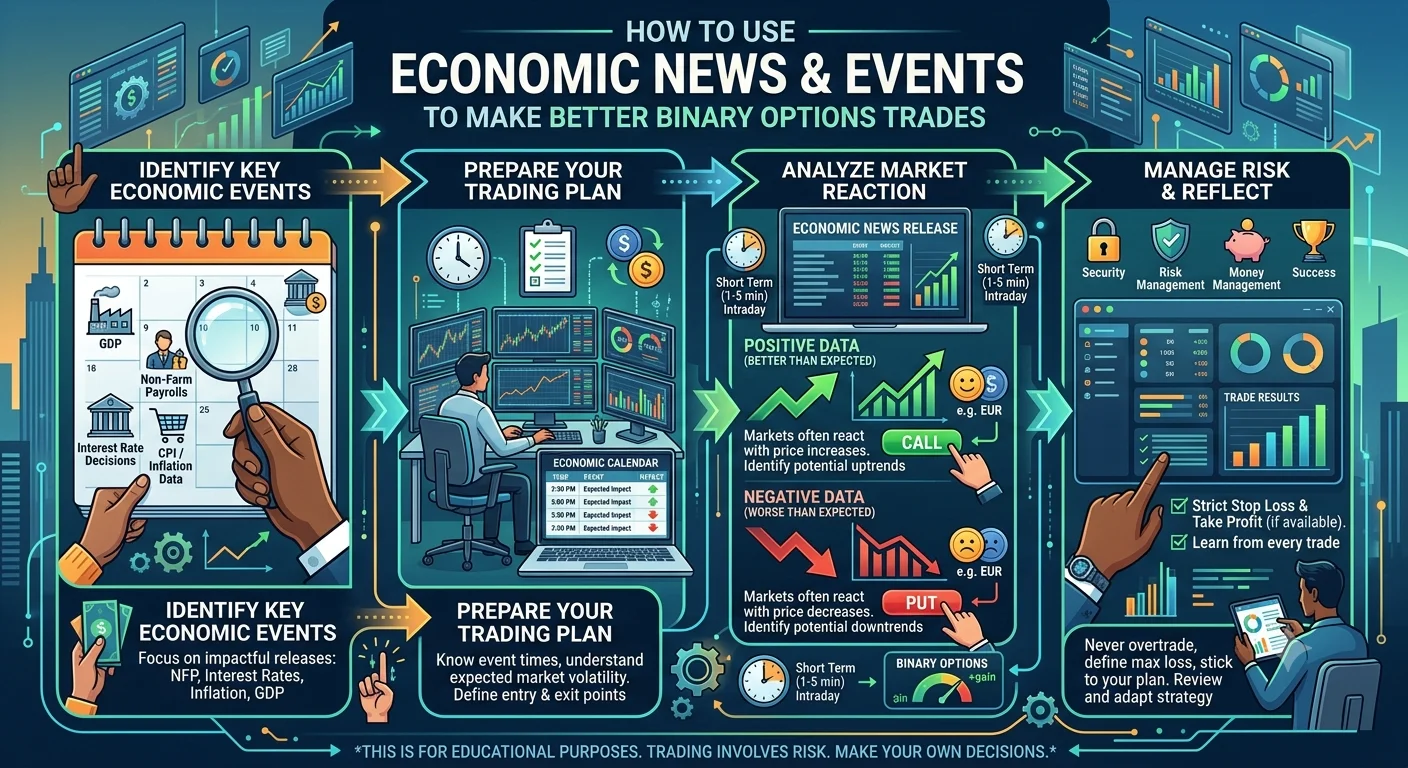 How to Use Economic News and Events to Make Better Binary Options Trades