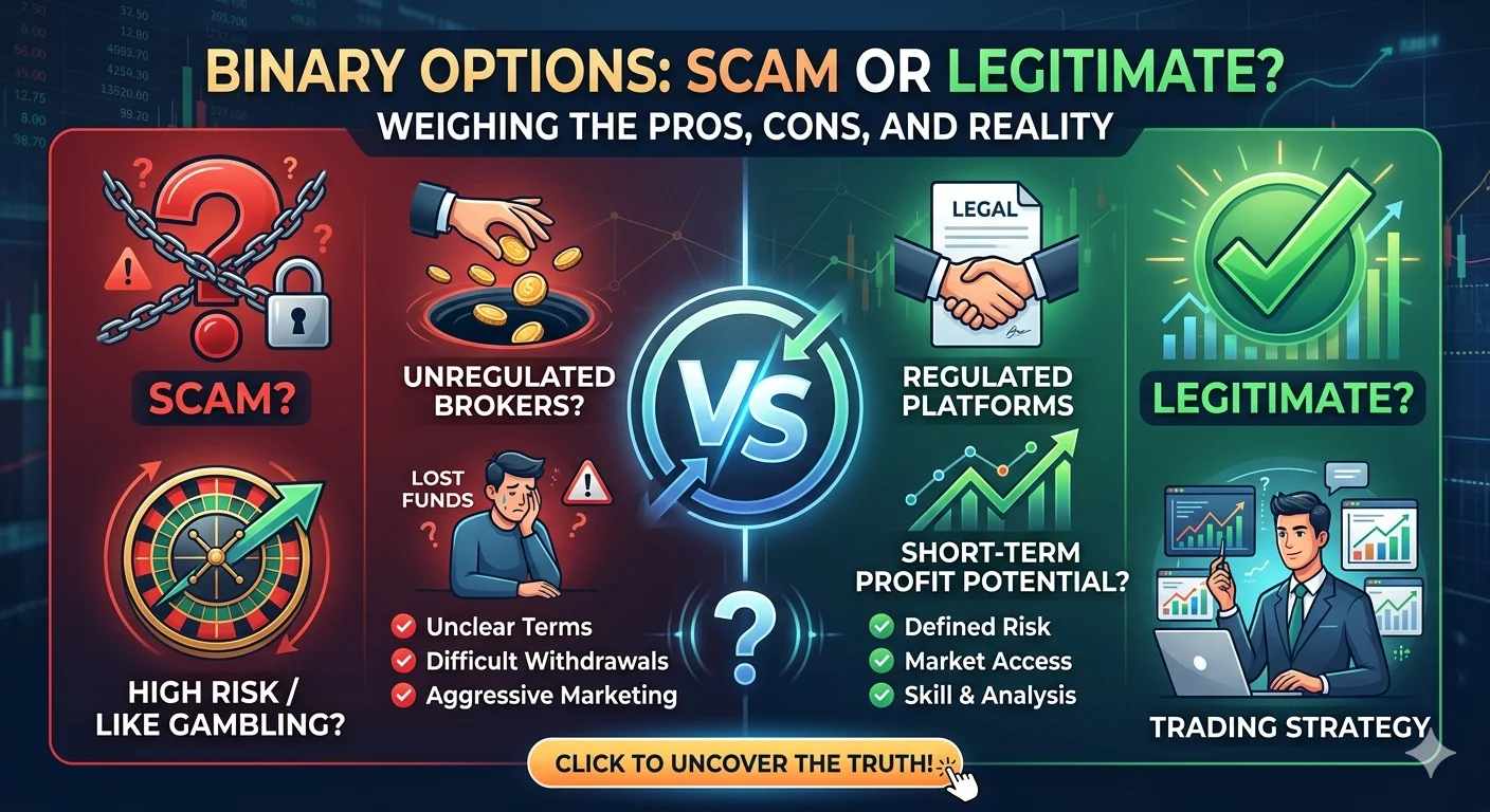 Is Binary Options Trading a Scam or a Legitimate Way to Make Money
