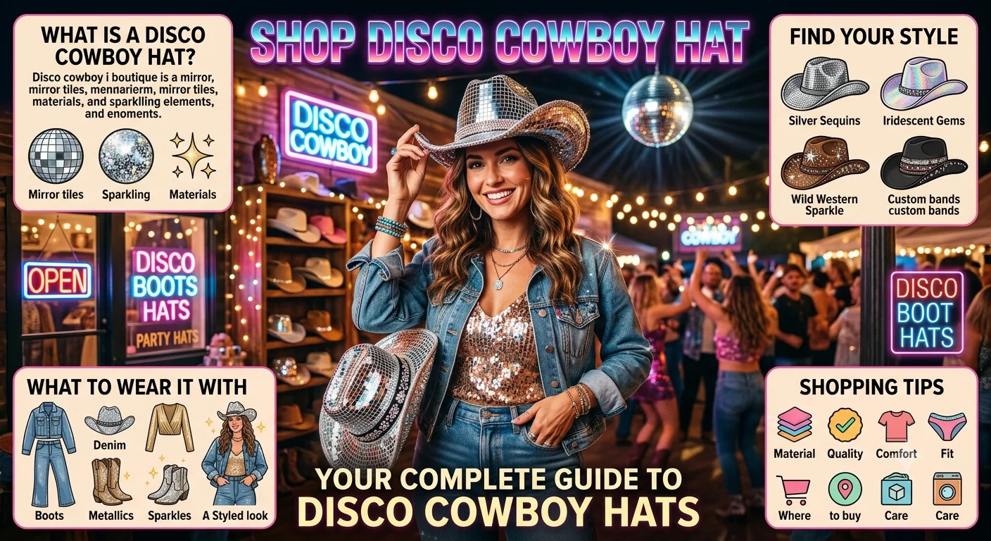 Shop Disco Cowboy Hat: Your Complete Guide to Disco Cowboy Hats