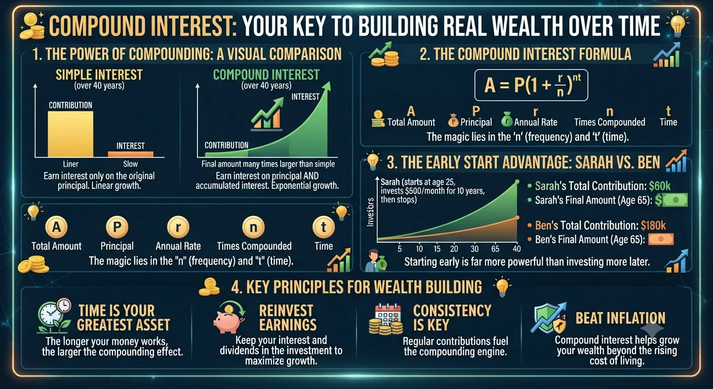What Is Compound Interest and How It Can Help You Build Real Wealth Over Time