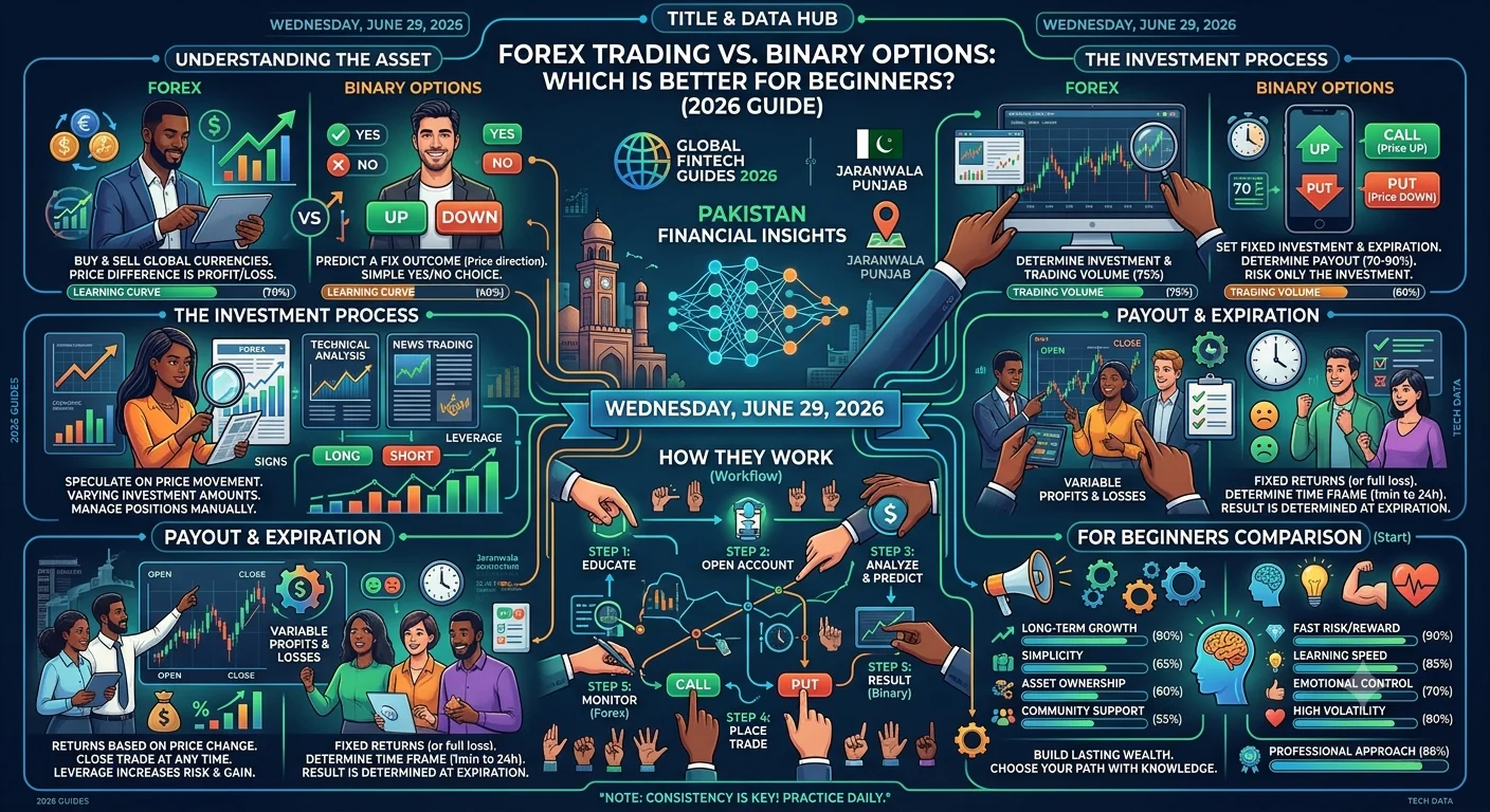 What Is Forex Trading and How Does It Compare to Binary Options for Beginners