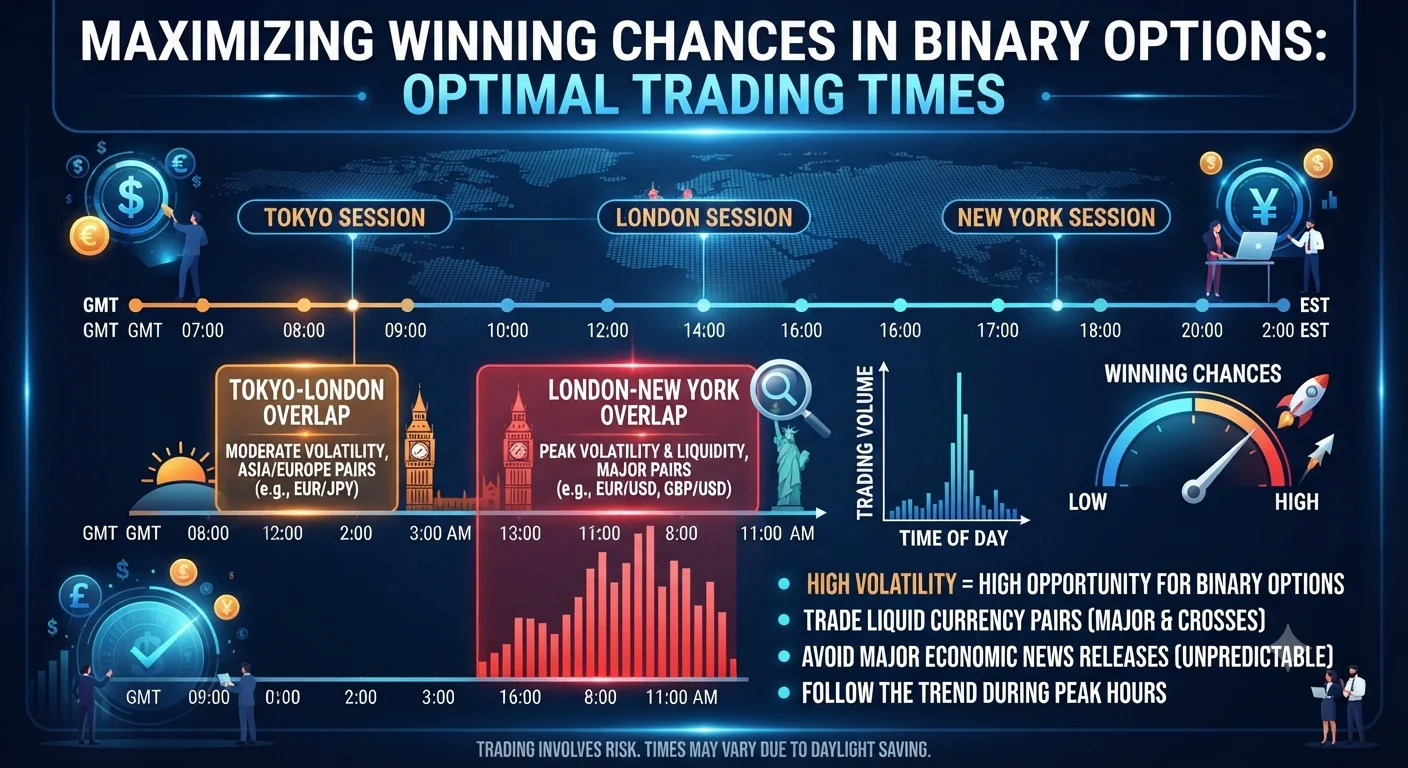 What Is the Best Time to Trade Binary Options for Maximum Winning Chances