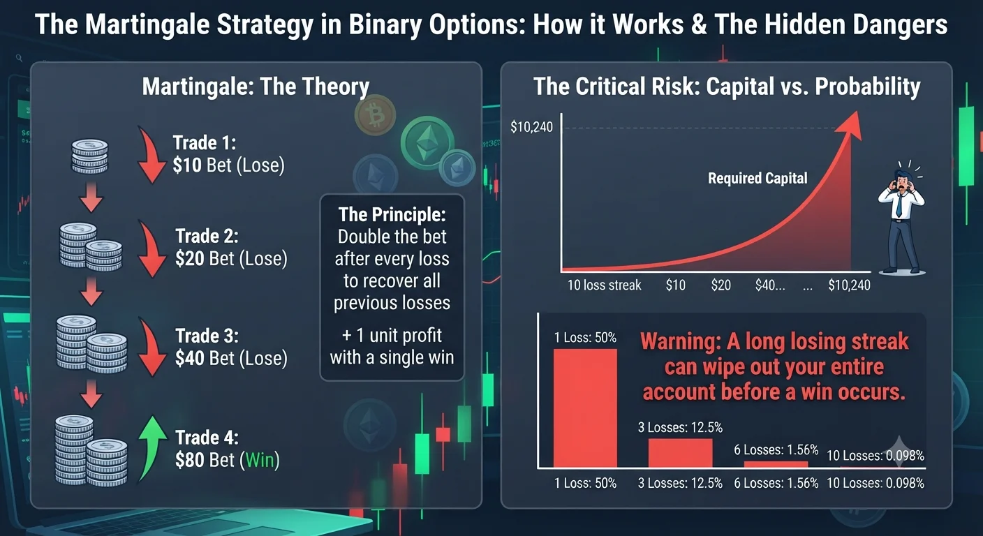 What Is the Martingale Strategy in Binary Options and Should You Use It